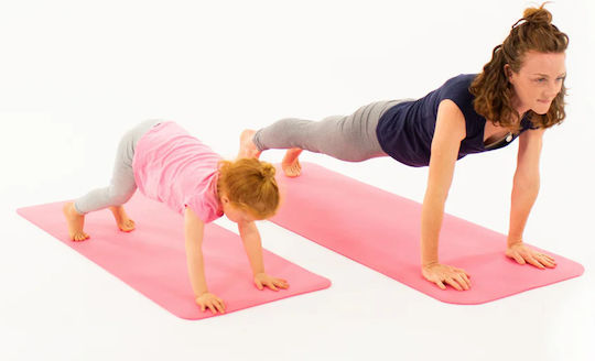 Eco-friendly Yoga Mat Adults Sun Moon Pink