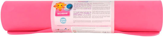 Eco-friendly Yoga Mat Adults Sun Moon Pink