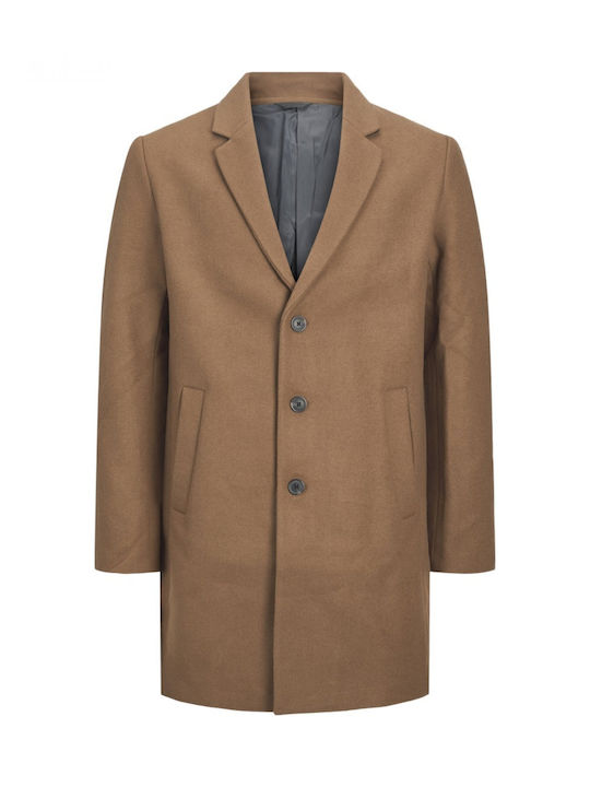 Herren Mantel Beige