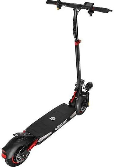 UrbanGlide Escooter Ecross Pro II 48V 800W Trotinetă Electrică cu Viteză Maximă 25km/h și Autonomie Maximă 50km în Culoare Neagră