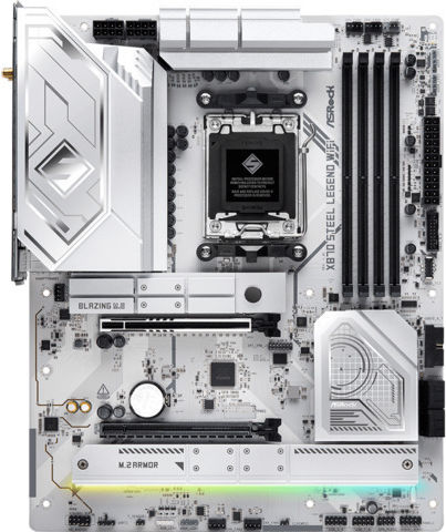 ASRock Steel Legend WiFi X870 Motherboard ATX με AMD AM5 Socket 90-MXBPJ0-A0UAYZ