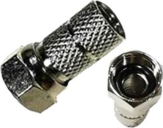 JYC F-Connector male Twist-ON RG6 TP1-087 L:20mm. JYC (01.103.0076)