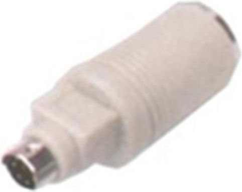 Tele Μετατροπέας DIN female σε DIN male Λευκό 1τμχ AA-028
