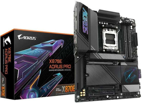 Gigabyte X870E Aorus PRO Wi-Fi Placă de bază ATX cu AMD AM5 Socket