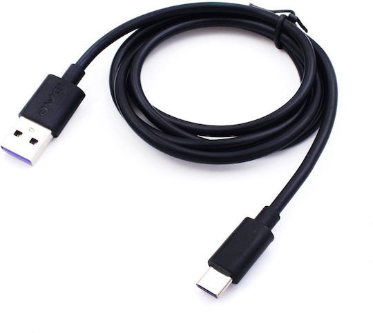 Awei CL-110T USB 2.0 Cable USB-C male - USB-A Μαύρο 1m 887974