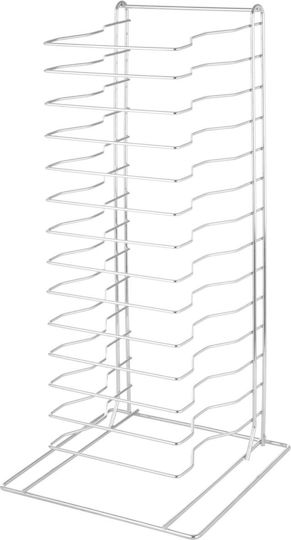 Pizza Mesh Tray Holder Stand 14 Slots Hendi 810361