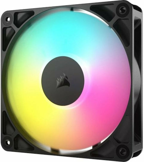 Corsair RS120 Case Fan (2100rpm / 72.8cfm) με ARGB Φωτισμό και Σύνδεση 4-Pin PWM