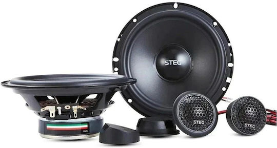 Steg LEO650C Σετ Ηχεία Αυτοκινήτου Διαιρούμενα με 60W RMS (Woofer)