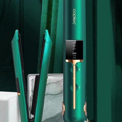 Placă Wireless Pentru Bucle și Îndreptat Părul Cu Plăci Ceramice