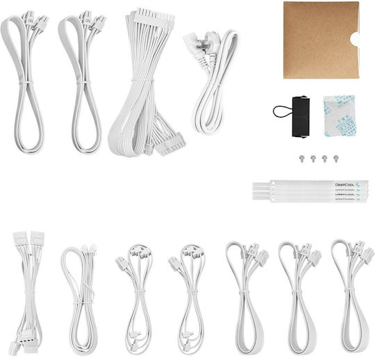Deepcool PX850G 850W White Computer Power Supply Full Modular 80 Plus Gold