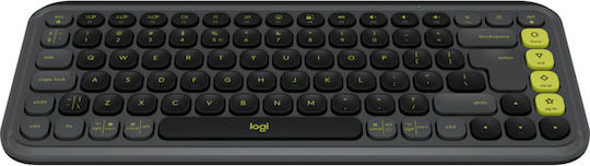 Logitech Pop Icon Wireless Bluetooth Keyboard Only English US Green