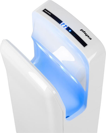 Wall-mounted Electric Hand Dryer White 1650w Physa Oria