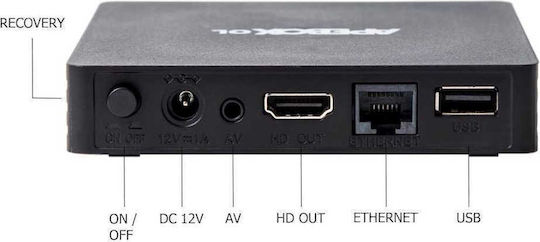 Apebox ТВ кутия OL 4K UHD с WiFi USB 2.0 1GB RAM и 8GB Памет за съхранение с Операционна система Linux