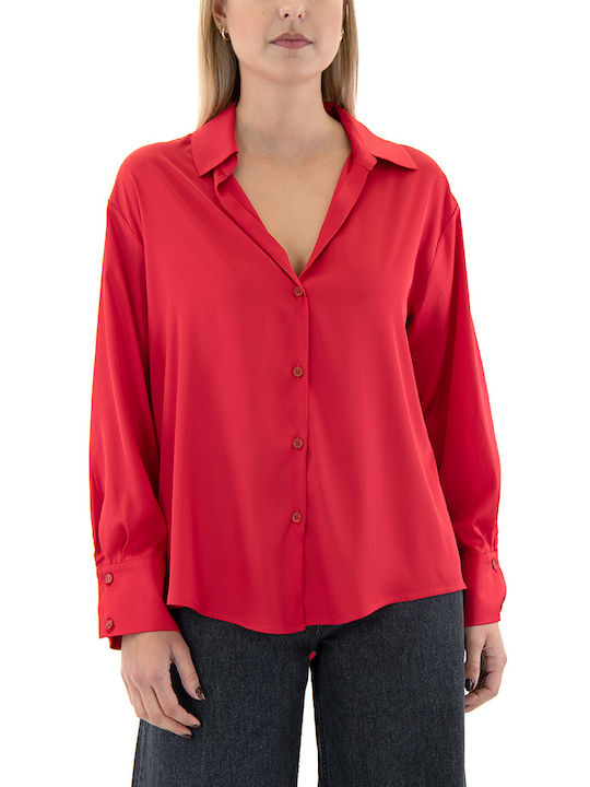 MY T Blouse Red W25T9067