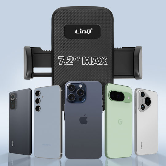 Linq Auto-Handyhalter 4,7 bis 7,2 Zoll Tesla Modell S X Schwarz