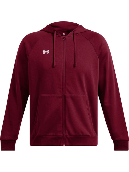 Rival Sweatshirt Für Herren Mit Kapuze Burgundisch