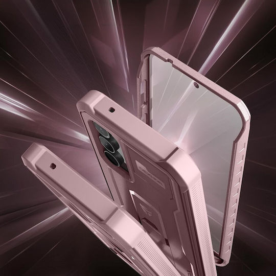 Strapazierfähige Hülle Samsung Galaxy S23 Fe Dexnor Vollschutz Zwei Rahmen Dunkelblau
