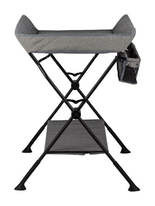 Baby Changing Table Furniture Gray 76.5x71x90cm