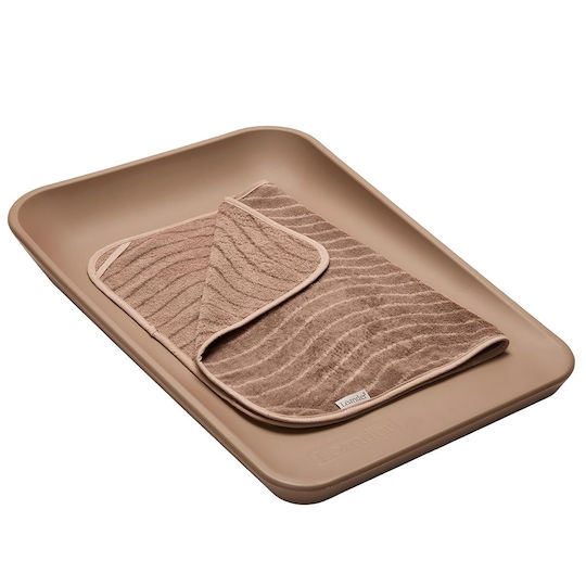 Подложка за повиване Leander Topper Matty Woodland Clay