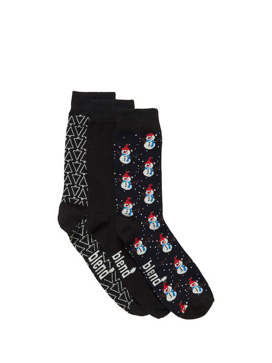 Blend Christmas Socks Blue 3Pack