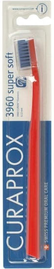 Curaprox Cs 3960 Οδοντόβουρτσα Super Soft Κόκκινο & Μπλε