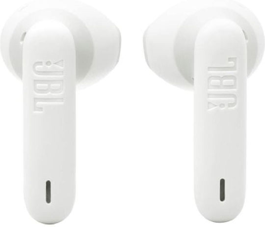 JBL Wave Flex 2 Earbud Bluetooth Handsfree Earphones with Sweat Resistance and Charging Case White