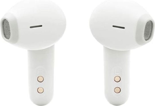 JBL Wave Flex 2 Earbud Bluetooth Handsfree Ακουστικά με Αντοχή στον Ιδρώτα και Θήκη Φόρτισης Λευκά