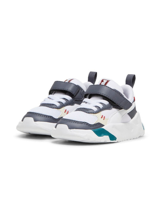 Puma Kids Sneakers with Scratch Gray