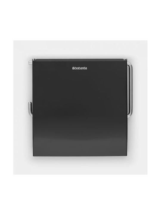 Brabantia De perete Suport de hârtie Neagră