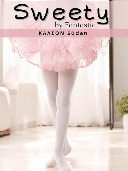 Fantastic Kids Детски Чорапогащник Ecru