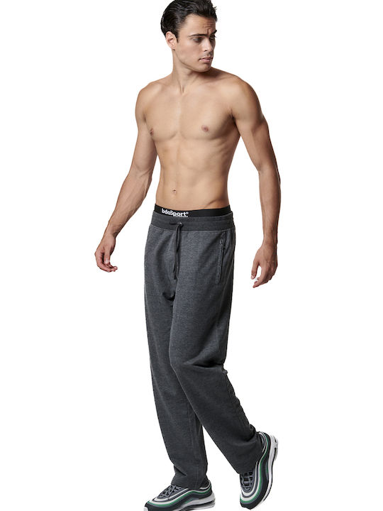 Body Action Pantaloni de trening Dark Melange Grey