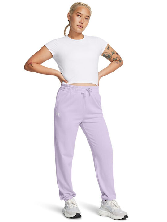 Rival Terry Sweatpants Jogger Purple