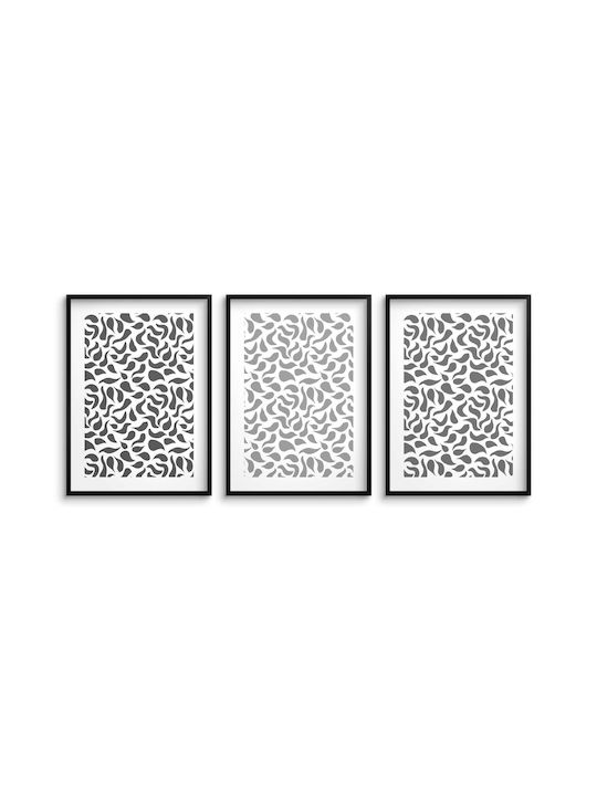 Abstrakte Poster Wohnzimmer Modernes Design Wanddekoration 3x30x40