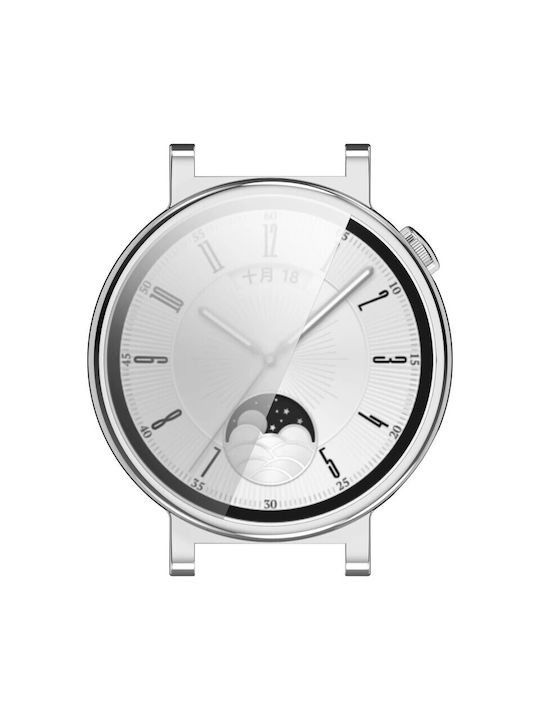 Най-добрите аксесоари силиконов калъф сребрист Huawei Watch GT 4 41mm