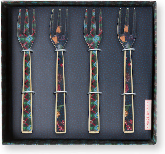 PiP Studio Κουτάλι Μεταλλικό Μπλε 14.5cm