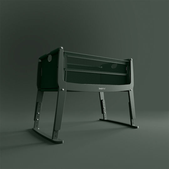Snuz Cradle Snuzpod Studio with Mattress Green