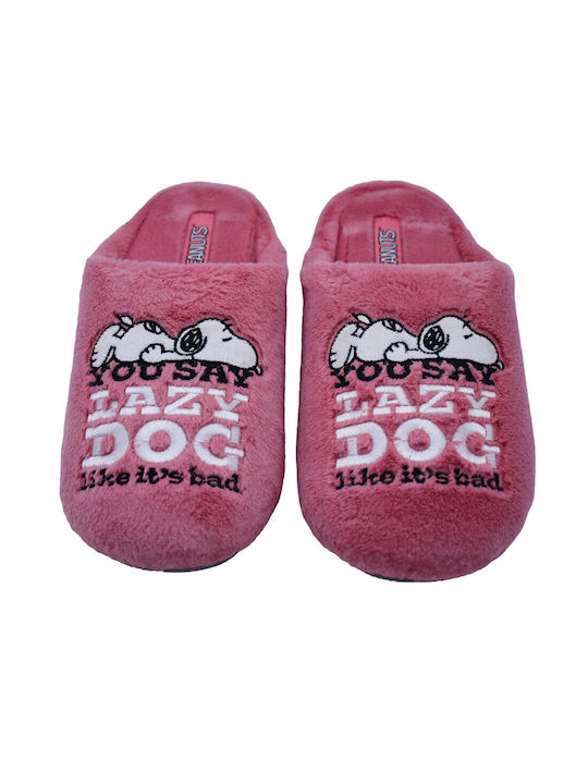 Parex Winter Women's Slippers in Pink color