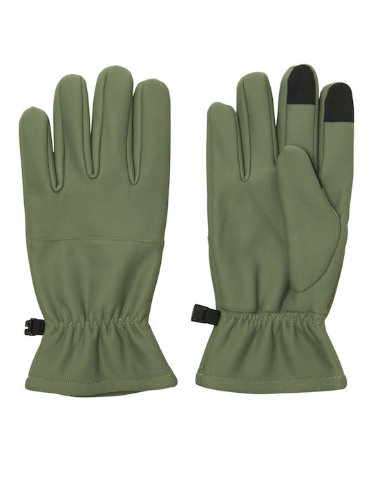 Jack & Jones Men's Knitted Gloves Green