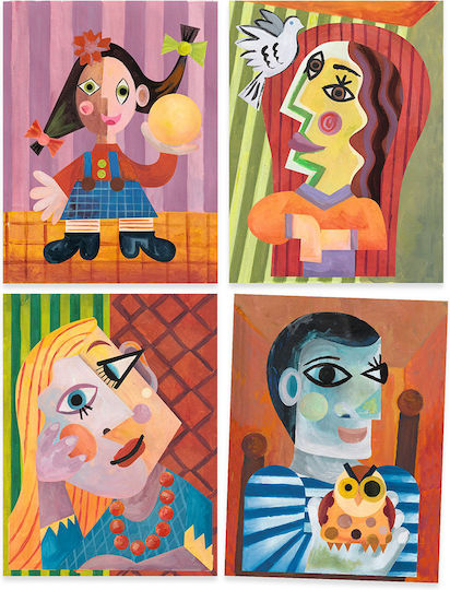 Djeco Collage Inspired By Picasso for Children 4+ years old Years