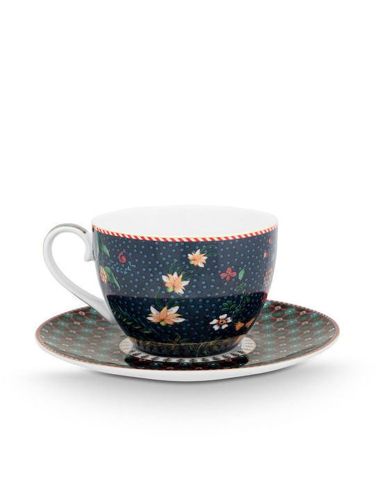 PiP Studio Berry Set Tassen Tee aus Porzellan Mehrfarbig 280ml 2Stück