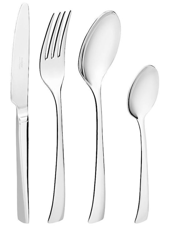 Dalper Besteckset Edelstahl Silber 75Stück