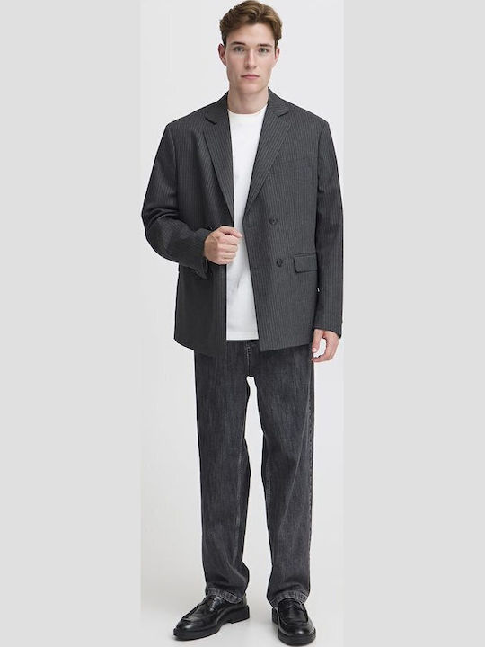 Men's Suit Jacket Dark Grey Melange