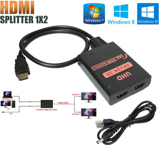 Powertech CAB-H173 HDMI Splitter