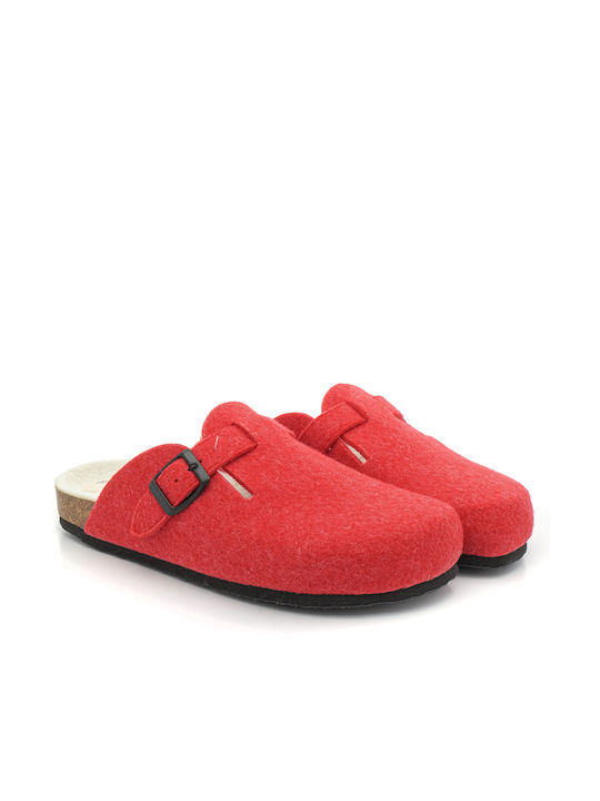 Plakton Women's Clogs Red