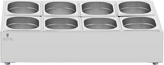 Royal Catering Gastronorm-Behälter Edelstahl GN1/6