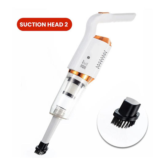 Rechargeable 2 in 1 Stick & Handheld Vacuum 22.2V White