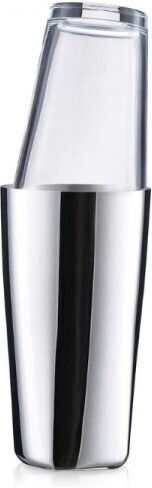 Shaker Boston din sticlă profesional din oțel inoxidabil 500 ml