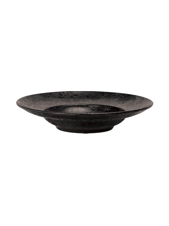 Ready Farfurie pentru paste din Melamină Negru cu Diametru 27cm 12buc