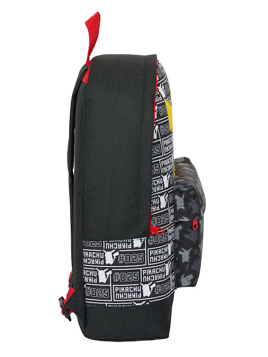 Pokemon School Bag Backpack Elementary, Elementary Black 13Liters