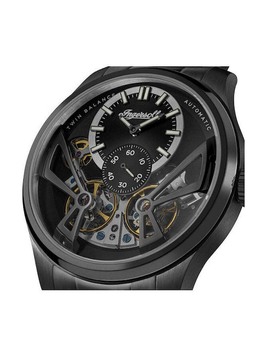 Ingersoll Watch Automatic with Black Metal Bracelet